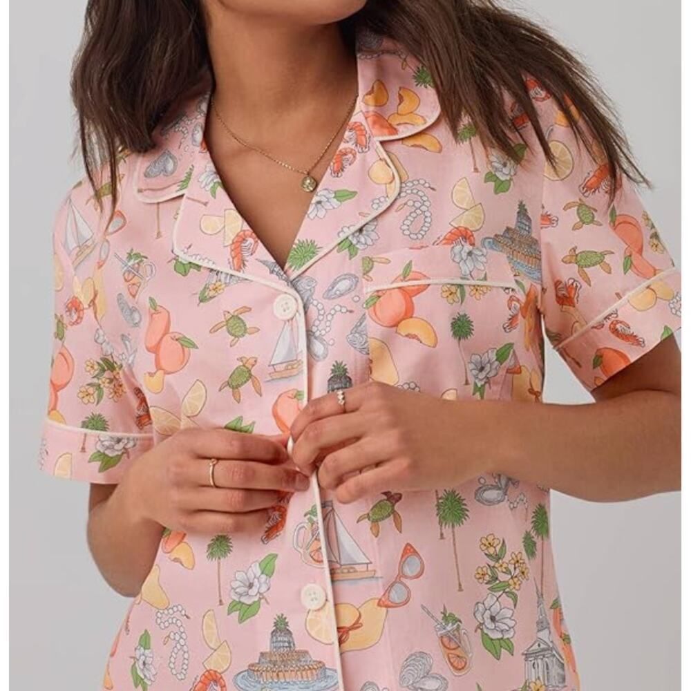 BedHead Pajamas Charming Charleston Sleep Top Women’s Size S